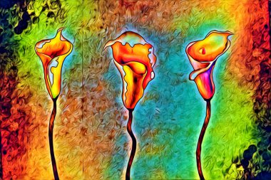 Resim resimli klasik arkaplan