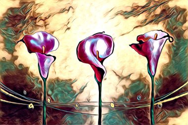 Resim resimli klasik arkaplan