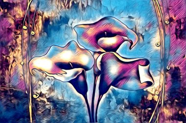 Resim resimli klasik arkaplan