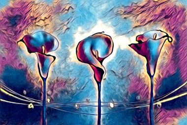 Resim resimli klasik arkaplan