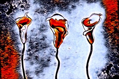 Resim resimli klasik arkaplan