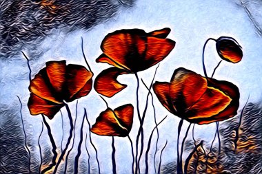 Resim resimli klasik arkaplan