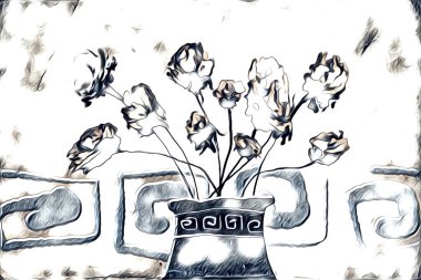 Resim resimli klasik arkaplan