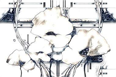 Resim resimli klasik arkaplan