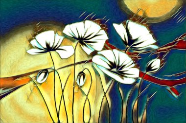 Resim resimli klasik arkaplan