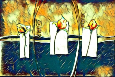 Resim resimli klasik arkaplan