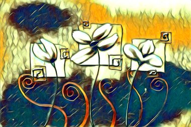 Resim resimli klasik arkaplan