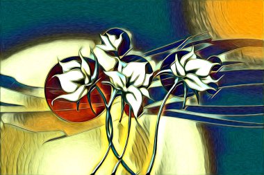 Resim resimli klasik arkaplan