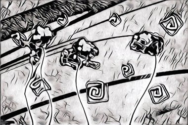 Resim resimli klasik arkaplan