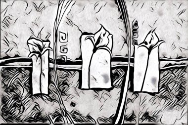 Resim resimli klasik arkaplan