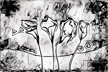 Resim resimli klasik arkaplan