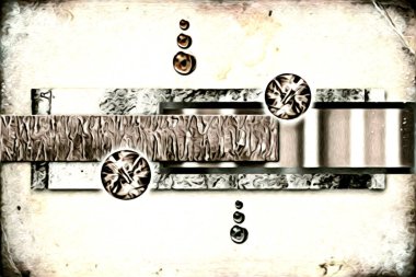 soyut renk tasarımı resim çizimi eskiz retro vintage