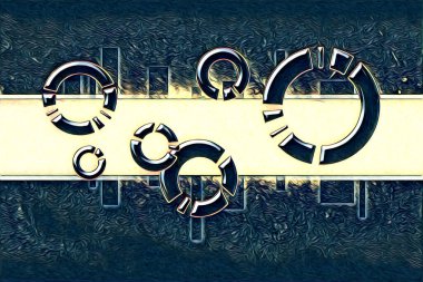 soyut renk tasarımı resim çizimi eskiz retro vintage