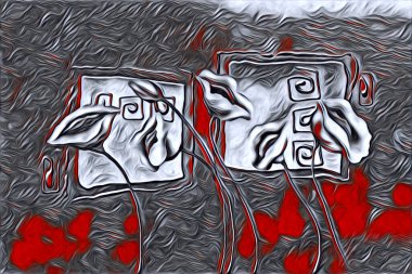 Resim resimli klasik arkaplan