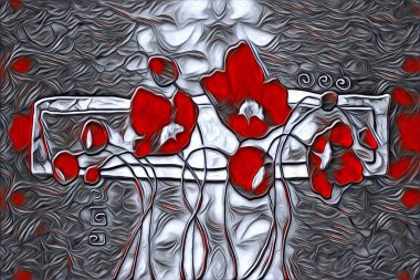 Resim resimli klasik arkaplan