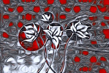 Resim resimli klasik arkaplan