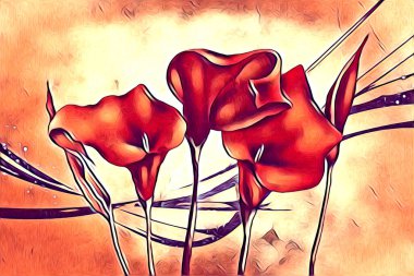 Resim resimli klasik arkaplan