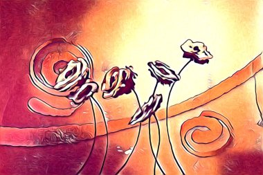 Resim resimli klasik arkaplan