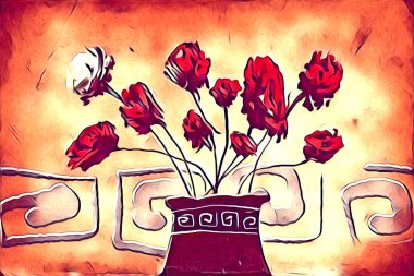 Resim resimli klasik arkaplan