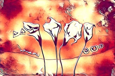 Resim resimli klasik arkaplan