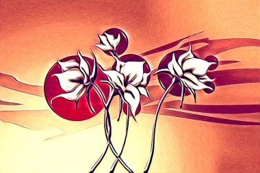 Resim resimli klasik arkaplan