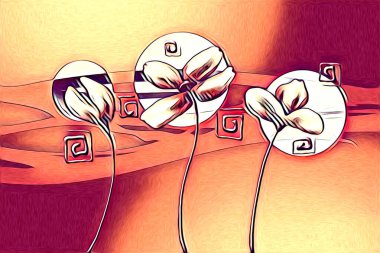 Resim resimli klasik arkaplan