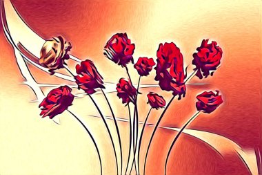 Resim resimli klasik arkaplan