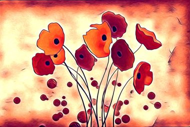 Resim resimli klasik arkaplan