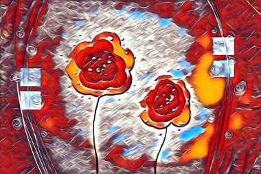 Resim resimli klasik arkaplan