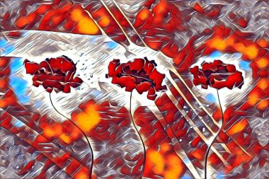 Resim resimli klasik arkaplan