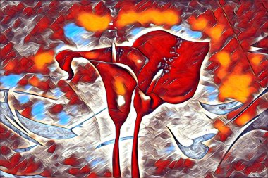 Resim resimli klasik arkaplan