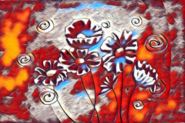 Resim resimli klasik arkaplan