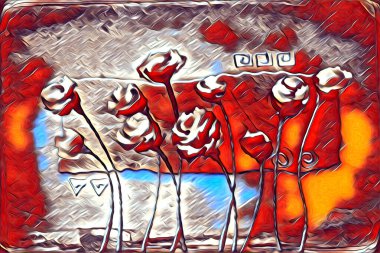 Resim resimli klasik arkaplan