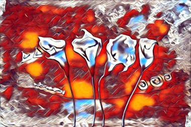 Resim resimli klasik arkaplan