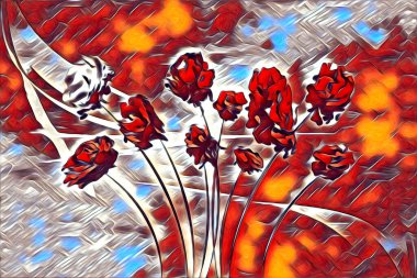 Resim resimli klasik arkaplan