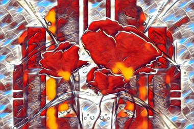 Resim resimli klasik arkaplan