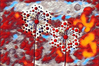 Resim resimli klasik arkaplan