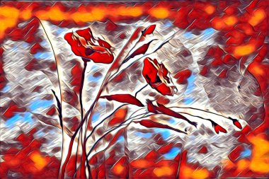 Resim resimli klasik arkaplan