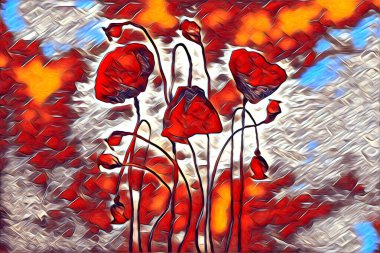 Resim resimli klasik arkaplan