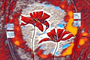 Resim resimli klasik arkaplan