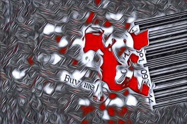 duvar tasarımı fikri dijital resim.