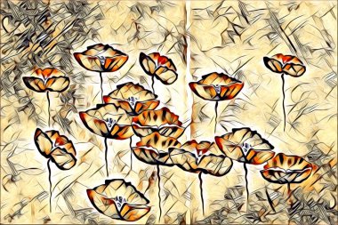 Resim resimli klasik arkaplan