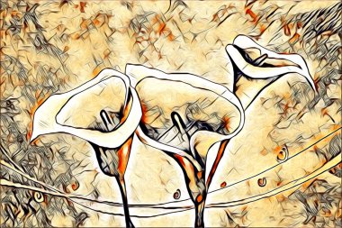 Resim resimli klasik arkaplan