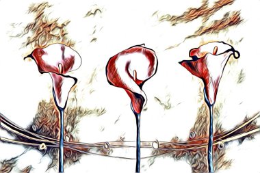 Resim resimli klasik arkaplan