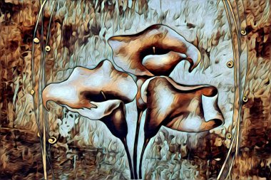 Resim resimli klasik arkaplan