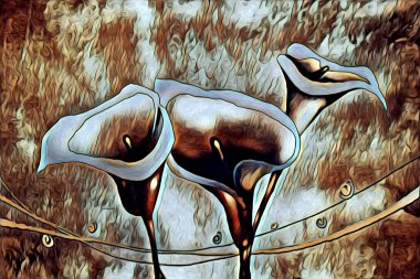 Resim resimli klasik arkaplan