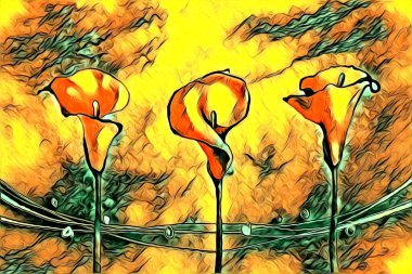 Resim resimli klasik arkaplan