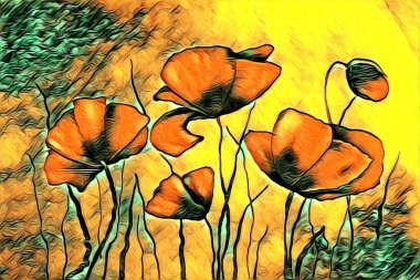 Resim resimli klasik arkaplan