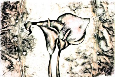 Resim resimli klasik arkaplan