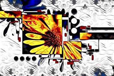 Resim resimli klasik arkaplan